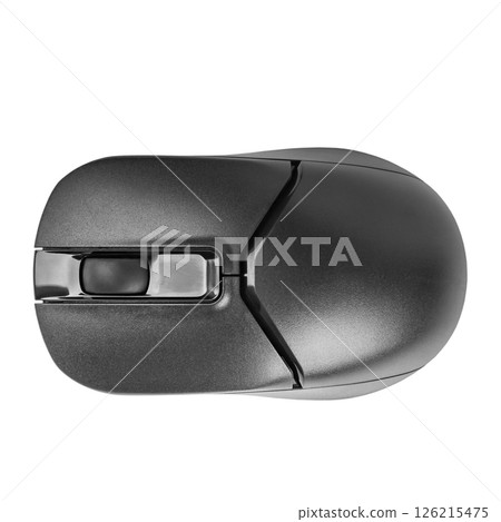 black wireless computer wand isolated 126215475