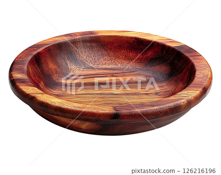 Artisan wooden bowl, rich in texture and natural grain. Perfect for rustic settings, food photography, or home decor. Its simple elegance conveys warmth and authenticity. Artisan wooden bowl, rich in texture and natural grain. Perfect for rustic settings, food photography, or home decor. Its simple elegance conveys warmth and authenticity. 126216196