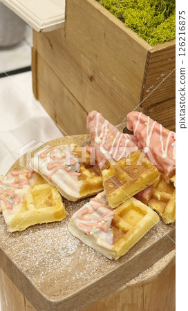 Shortcake Buffet Party Waffles Shortcake Buffet Party Waffles 126216875