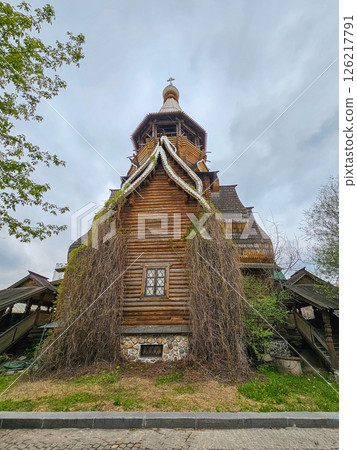 Wooden church of St. Nicholas in Izmailovo Wooden church of St. Nicholas in Izmailovo 126217791