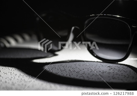 Homemade book. The Braille alphabets from A to Z in alphabetical order. Glasses on Braille written homemade book as concept for World Braille Day Homemade book. The Braille alphabets from A to Z in alphabetical order. Glasses on Braille written homemade book as concept for World Braille Day 126217988