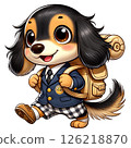 Lovely Dachshund Love-chan Hiking Lovely Dachshund Love-chan Hiking 126218870