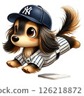 Lovely Dachshund Love-chan Head Sliding Lovely Dachshund Love-chan Head Sliding 126218872
