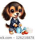 Lovely Dachshund Love-chan Home Garden Lovely Dachshund Love-chan Home Garden 126218878