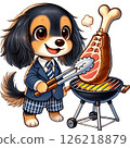 Lovely Dachshund Love-chan BBQ Lovely Dachshund Love-chan BBQ 126218879