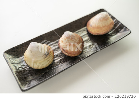Sushi topping: cockle 126219720