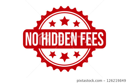 No Hidden Fees Rubber Stamp Seal Vector No Hidden Fees Rubber Stamp Seal Vector 126219849