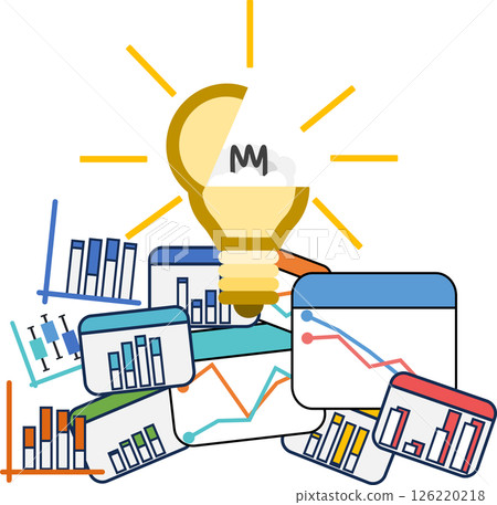 Data analysis illustration Data analysis illustration 126220218