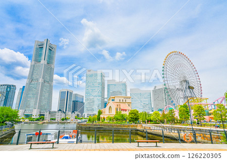 Cityscape of Yokohama City, Kanagawa Prefecture 126220305