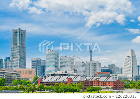 Cityscape of Yokohama City, Kanagawa Prefecture Cityscape of Yokohama City, Kanagawa Prefecture 126220315