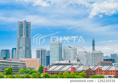 Cityscape of Yokohama City, Kanagawa Prefecture Cityscape of Yokohama City, Kanagawa Prefecture 126220316