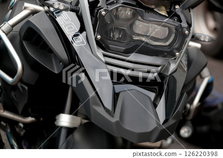 Adventure bike headlight image 126220398