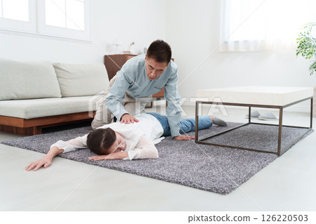 Fallen senior women 126220503