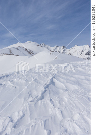 Fukiyaken as seen from Happoone, Hakuba Village, Nagano Prefecture 126221043