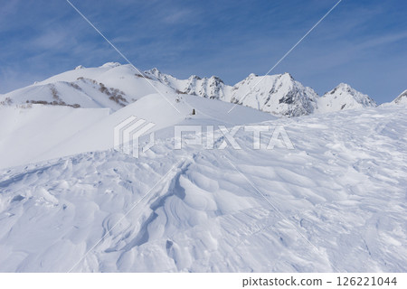 Fukiyaken as seen from Happoone, Hakuba Village, Nagano Prefecture 126221044