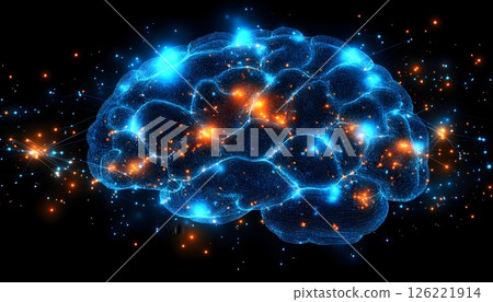 Digital Brain Concept, Neural Network Connections and Artificial Intelligence Digital Brain Concept, Neural Network Connections and Artificial Intelligence 126221914