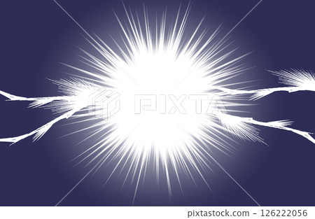 Background material: Flash energy explosion and current effect 126222056