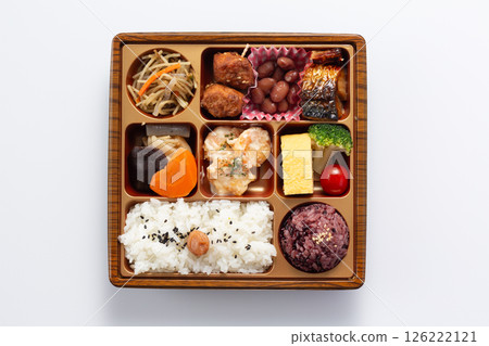 健康的商店便當午餐 126222121