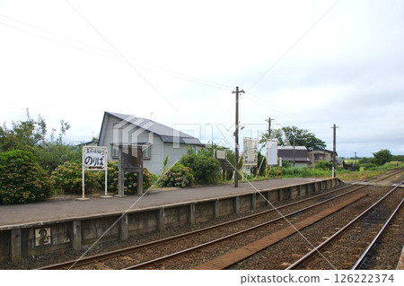 Scenery of Tsugaru Railway: Kanagi Station 126222374