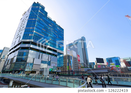 [Tokyo] Cityscape around Shibuya Station in May 126222419