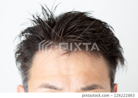 中年男人髮型 126222863