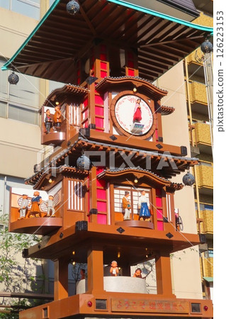 [Ehime Prefecture] Botchan Karakuri Clock 126223153