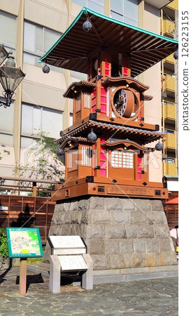 [Ehime Prefecture] Botchan Karakuri Clock 126223155