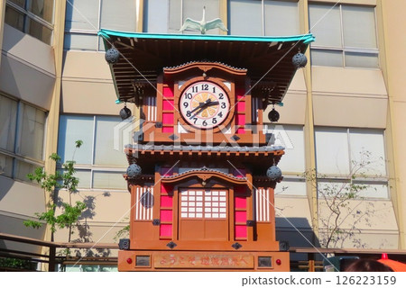 [Ehime Prefecture] Botchan Karakuri Clock 126223159