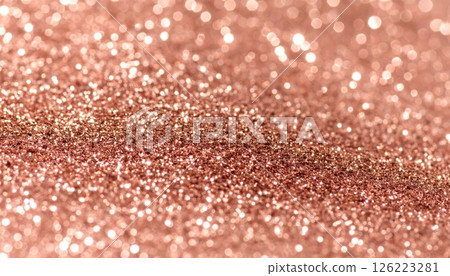 Bokeh background, bronze tone cosmetic texture 126223281