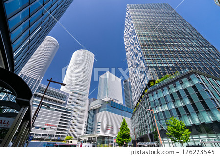 <愛知縣>名古屋車站與城市景觀 <愛知縣>名古屋車站與城市景觀 126223545