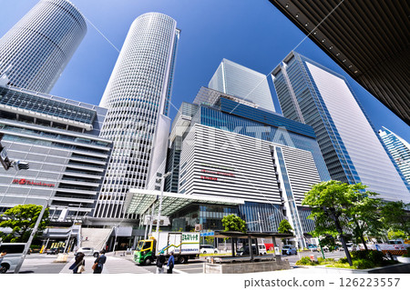 <Aichi Prefecture> Nagoya Station and cityscape 126223557