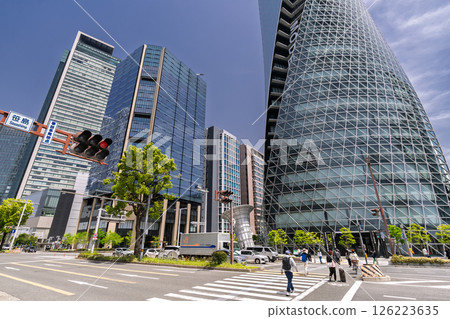 <Aichi Prefecture> Nagoya Station and cityscape 126223635