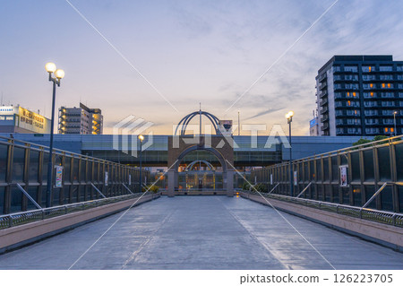 天王寺公園新世界門夜景 126223705