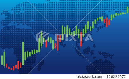 Global Financial Market Trends Vector Illustration Global Financial Market Trends Vector Illustration 126224672