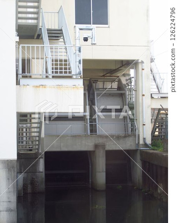 "Oshikiri Pump Station" in Ichikawa City, Chiba Prefecture "Oshikiri Pump Station" in Ichikawa City, Chiba Prefecture 126224796
