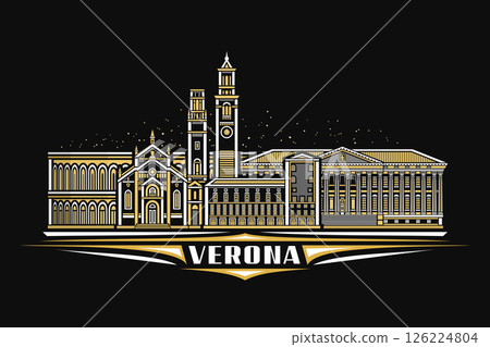 Vector illustration of Verona 126224804
