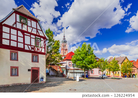Tauberbischofsheim is a historic German town in Baden Wurttemberg, Romantic Road touristic route. 126224954