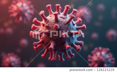 細菌的3D影像 126225229