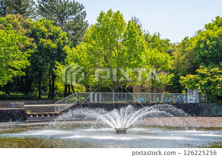 木曾三泉國立公園「木曾三泉公園中心」北區噴泉 木曾三泉國立公園「木曾三泉公園中心」北區噴泉 126225256