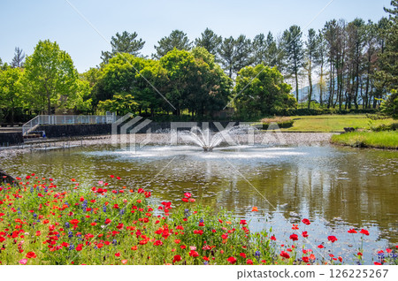 Kiso Sansen National Park "Kiso Sansen Park Center" North Zone Fountain 126225267