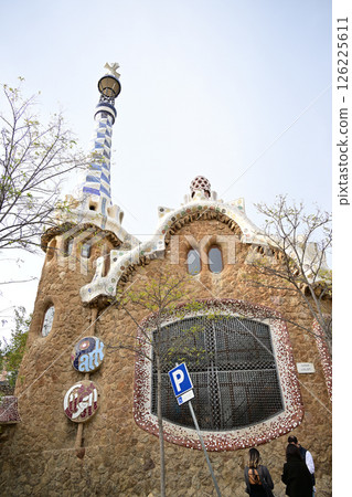 Spain World Heritage Site Guell Park Spain World Heritage Site Guell Park 126225611