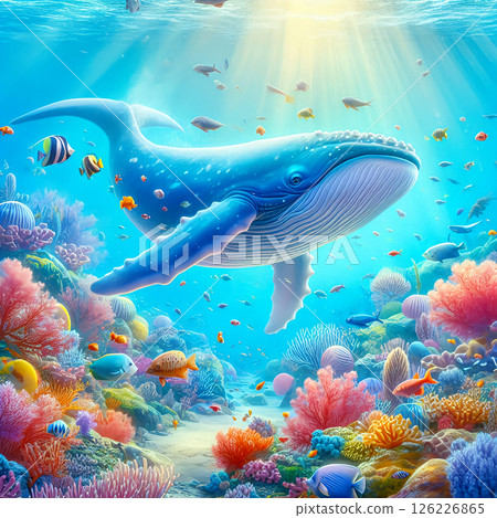 可愛的鯨魚 126226865