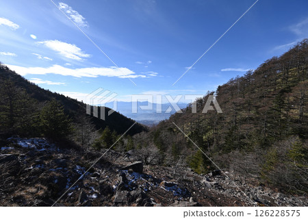 Winter climbing at Mt. Kuroboyama, Mt. Asama, Gunma Prefecture, Nagano Prefecture Winter climbing at Mt. Kuroboyama, Mt. Asama, Gunma Prefecture, Nagano Prefecture 126228575