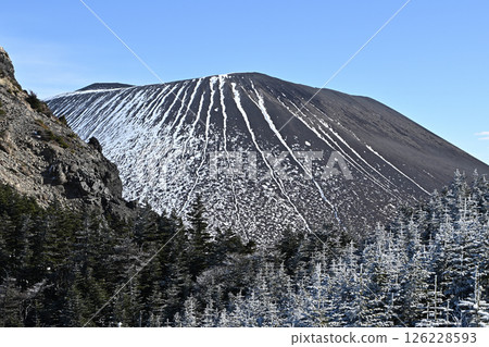 長野縣群馬縣淺間山黑房山冬季登山 126228593