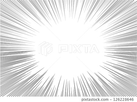 Simple saturated line - transparent 126228646