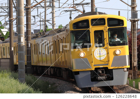 [SK] 西武國分寺線2000系列列車（小平市：川越鐵道開通130週年紀念HM） 126228648