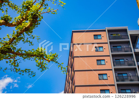 [京都風景]堀川街的天空與建築 126228996