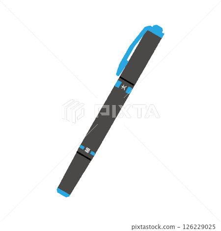 Light blue highlighter 126229025