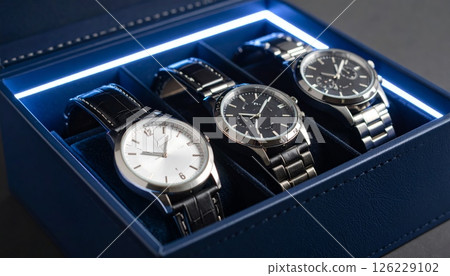 Wristwatch in watch box 126229102
