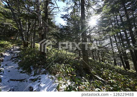 長野縣群馬縣淺間山黑房山冬季登山 長野縣群馬縣淺間山黑房山冬季登山 126229488